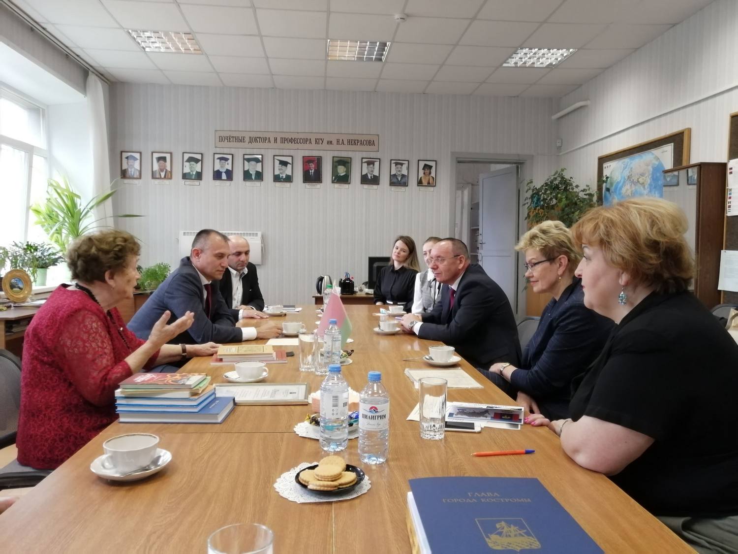 Встреча с делегацией из Беларуси