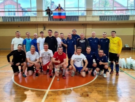Ректорат КГУ и депутаты региона сыграли в мини-футбол