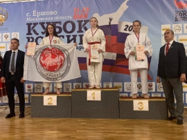Наша студентка-каратистка взяла "серебро" на всероссийском турнире