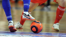 Товарищеский матч по мини-футболу: ректорат КГУ против областных депутатов