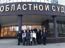Студенты ЮИН - на экскурсии в Костромском областном суде