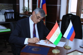 Подписано соглашение о сотрудничестве между КГУ и Российско-Таджикским университетом
