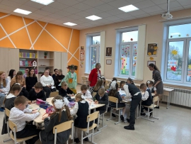 Студенты КГУ приняли участие в "Большой учительской неделе"