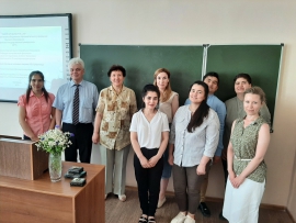 Иностранные студенты защитили дипломы на кафедре отечественной филологии