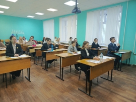 В КГУ проходит региональный этап Всероссийской олимпиады школьников по русскому языку