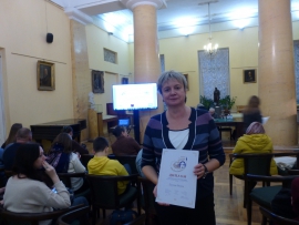 Преподаватель ИГНИСТ победила в конкурсе переводов им. Эльги Линецкой!