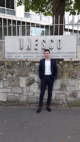 Студент КГУ выступил в ЮНЕСКО со своим исследованием по Холокосту