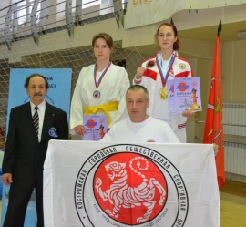 У студентки КГУ - сразу две золотые медали с турнира по карате!