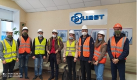 Наши студенты посетили завод ОАО «ЦВЕТ»