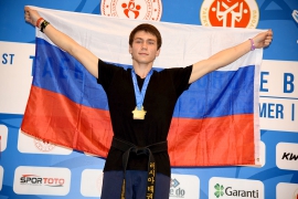 Студент КГУ стал чемпионом Европы по тхэквондо!